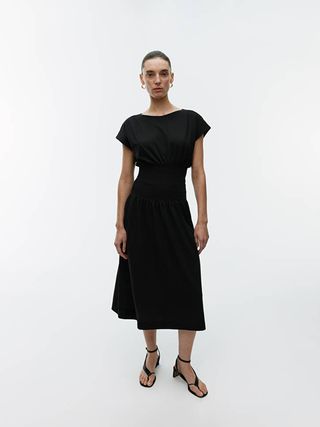 Arket, Panel-Waist Midi Dress