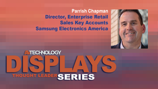 Parrish Chapman, Director, Enterprise Retail Sales Key Accounts at Samsung Electronics America