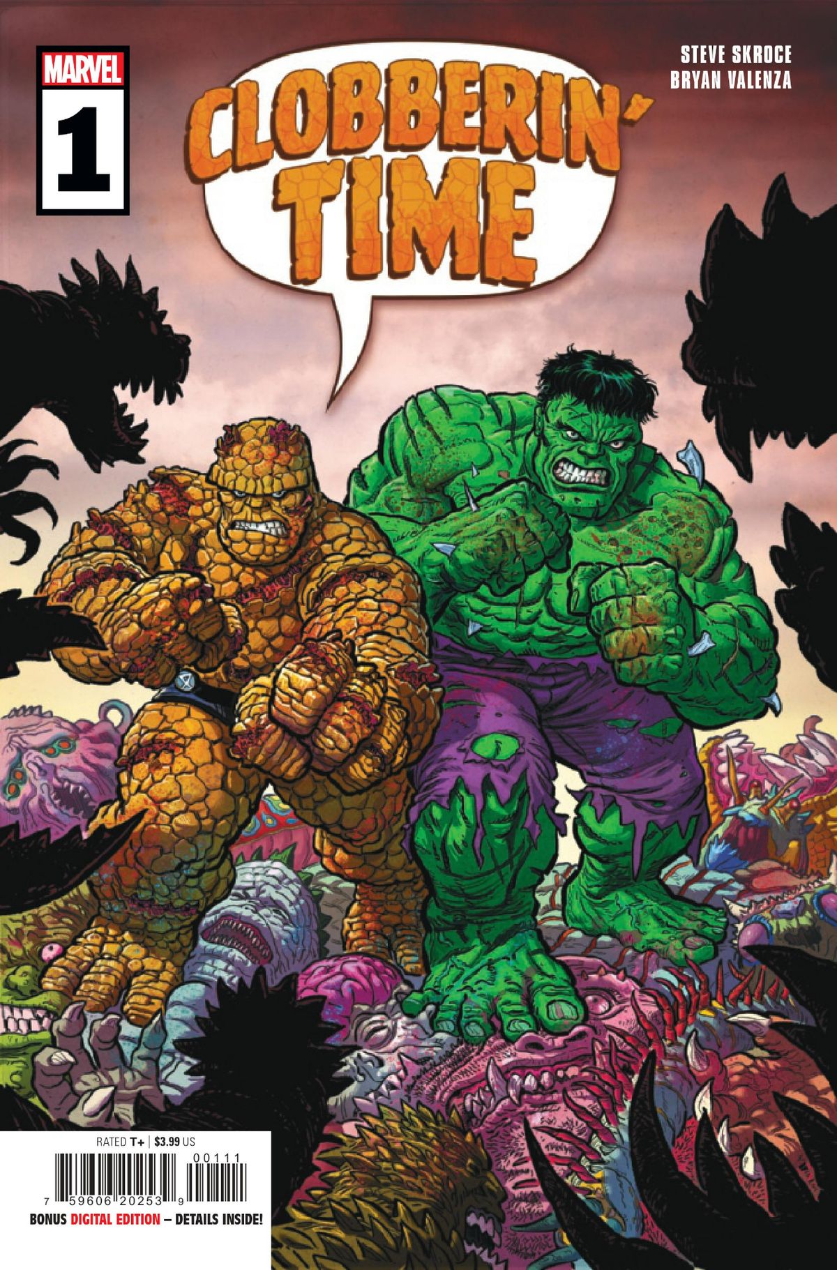 Clobberin' Time #1 interior art