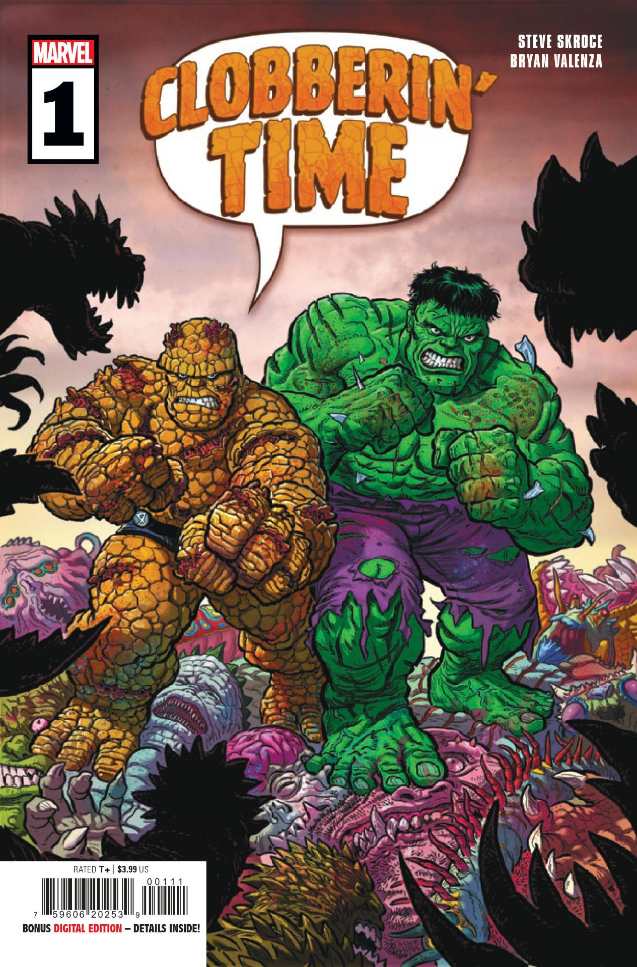 Clobberin' Time #1 interior art