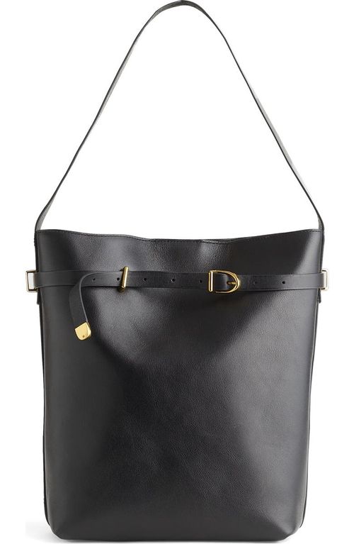 The Essential Belted Bucket Tote