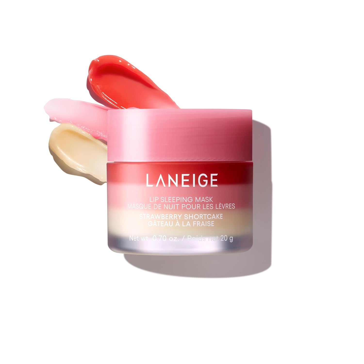 Laneige Strawberry Shortcake Lip Sleeping Mask: Intense Overnight Lip Mask for Soft, Hydrated Lips