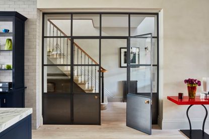 See how Crittall doors, rooflights, and marble decor give this London ...