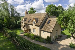 an oak frame house created by border oak