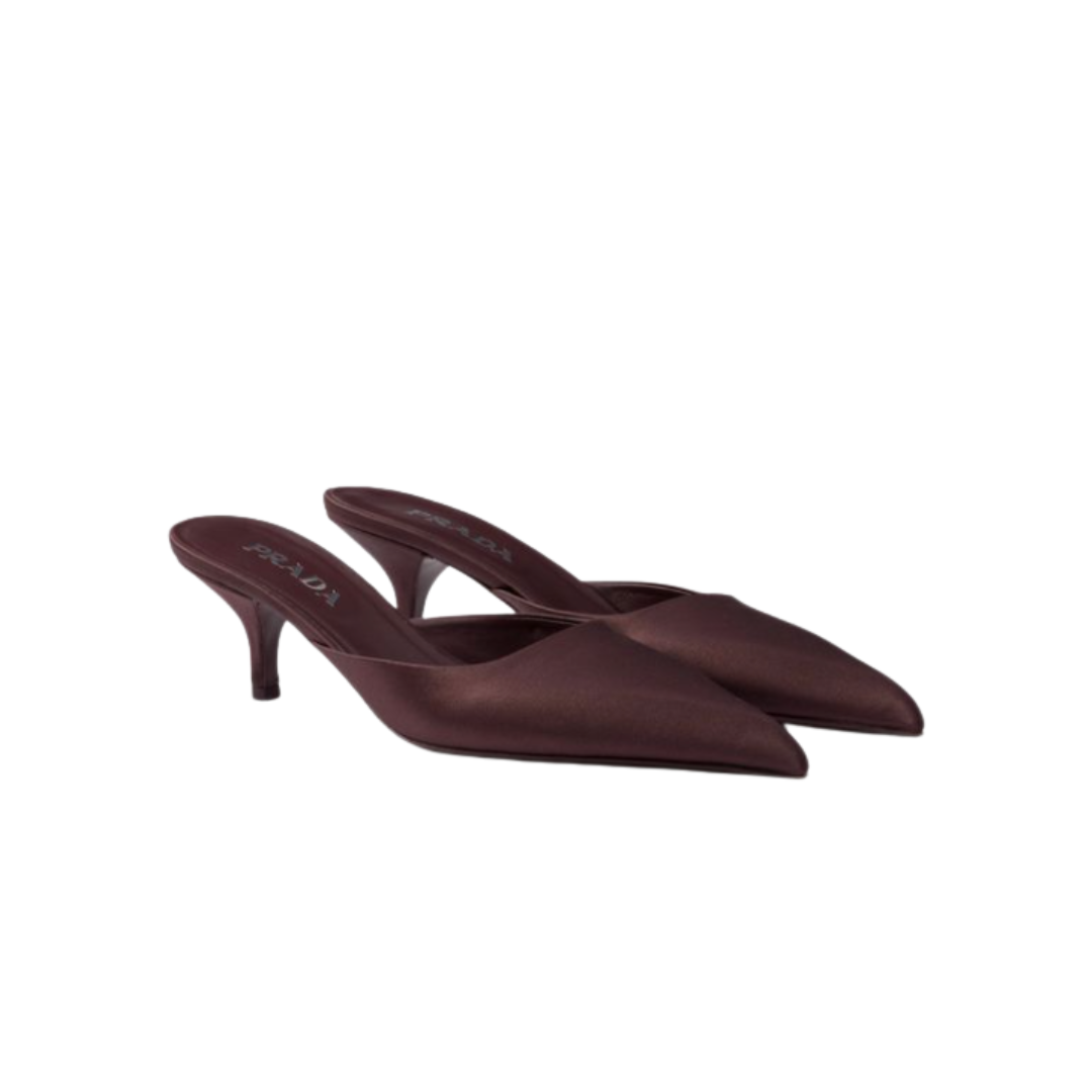 Prada, Satin Mules