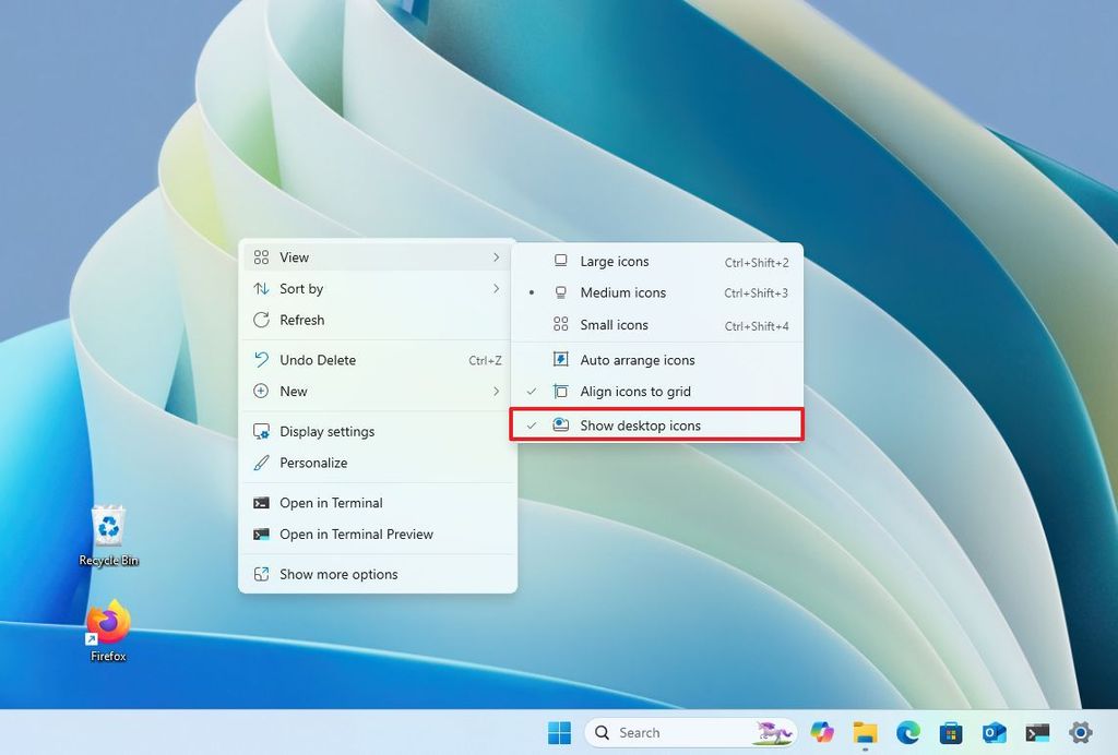 How to show or hide desktop icons on Windows 11 | Windows Central