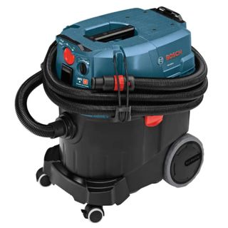 Bosch 9 Gallon Corded WetDry Dust Extractor Vacuum with Auto Filter Clean and HEPA Filter against white background