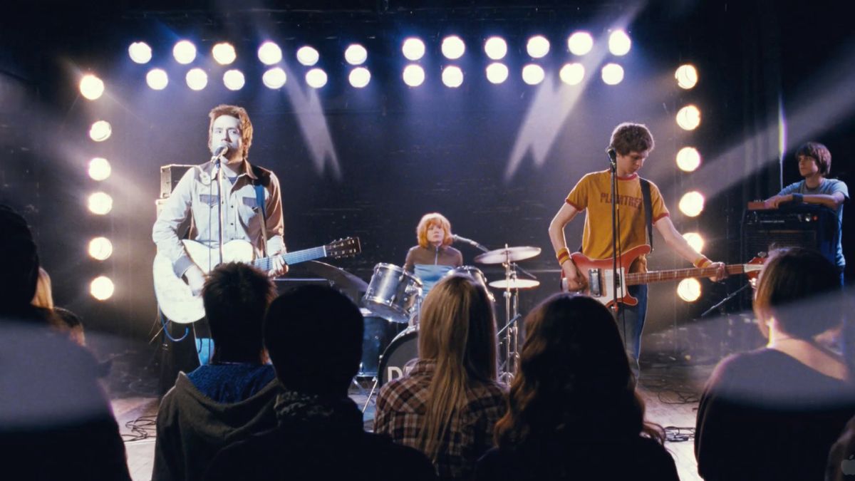 One of the bands in Scott Pilgrim vs. The World.