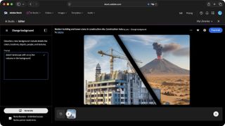 Usingf Adobe Stock's AI Studio tools on a Mac