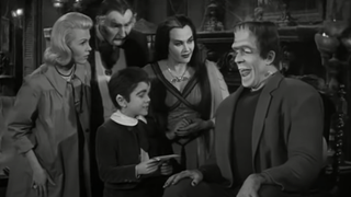 The cast of The Munsters