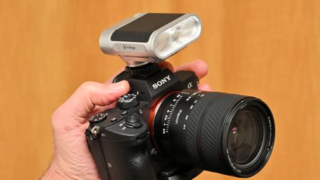 Viltrox Vintage Z1 Pro mini on-camera flash