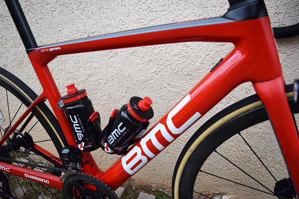 The 1.69m Australian rides a 51cm frame
