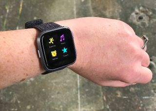 Fitbit's Versa feels much more comfortable on my wrist than the Ionic did.