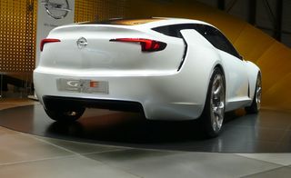 Backside of Opel Vauxhall Flextreme