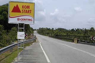The start of the KOM