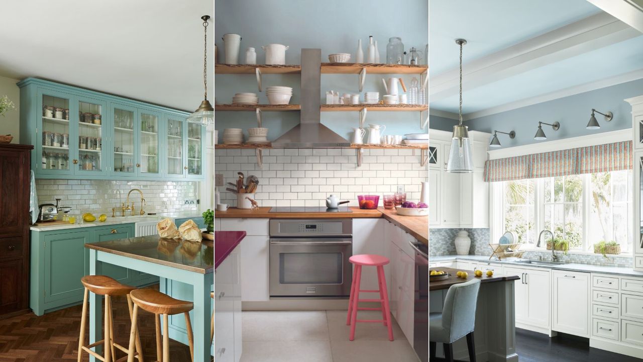 10 light blue kitchen ideas for a bright, versatile scheme | Homes ...