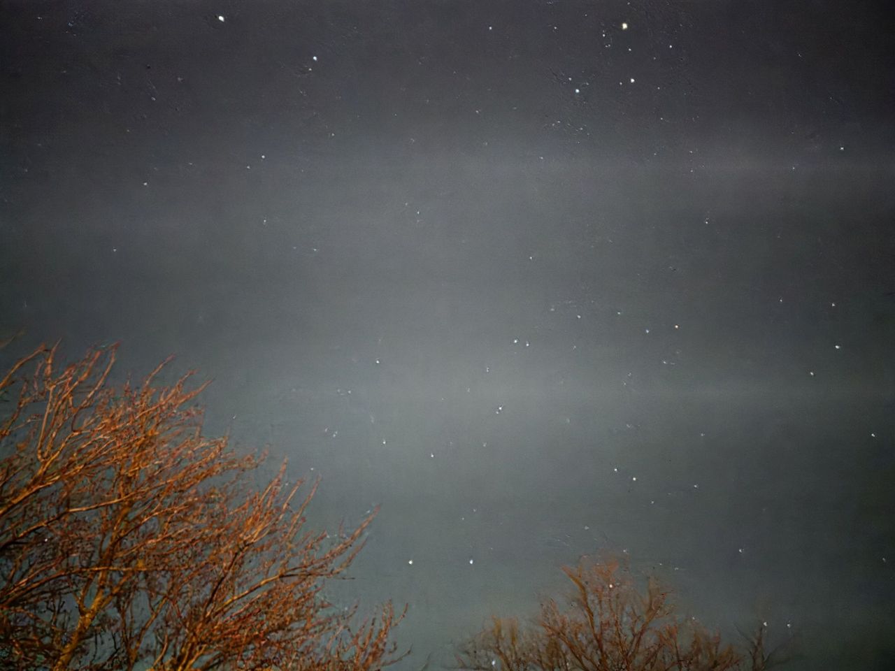 Galaxy S25 Ultra night mode glitch sample.