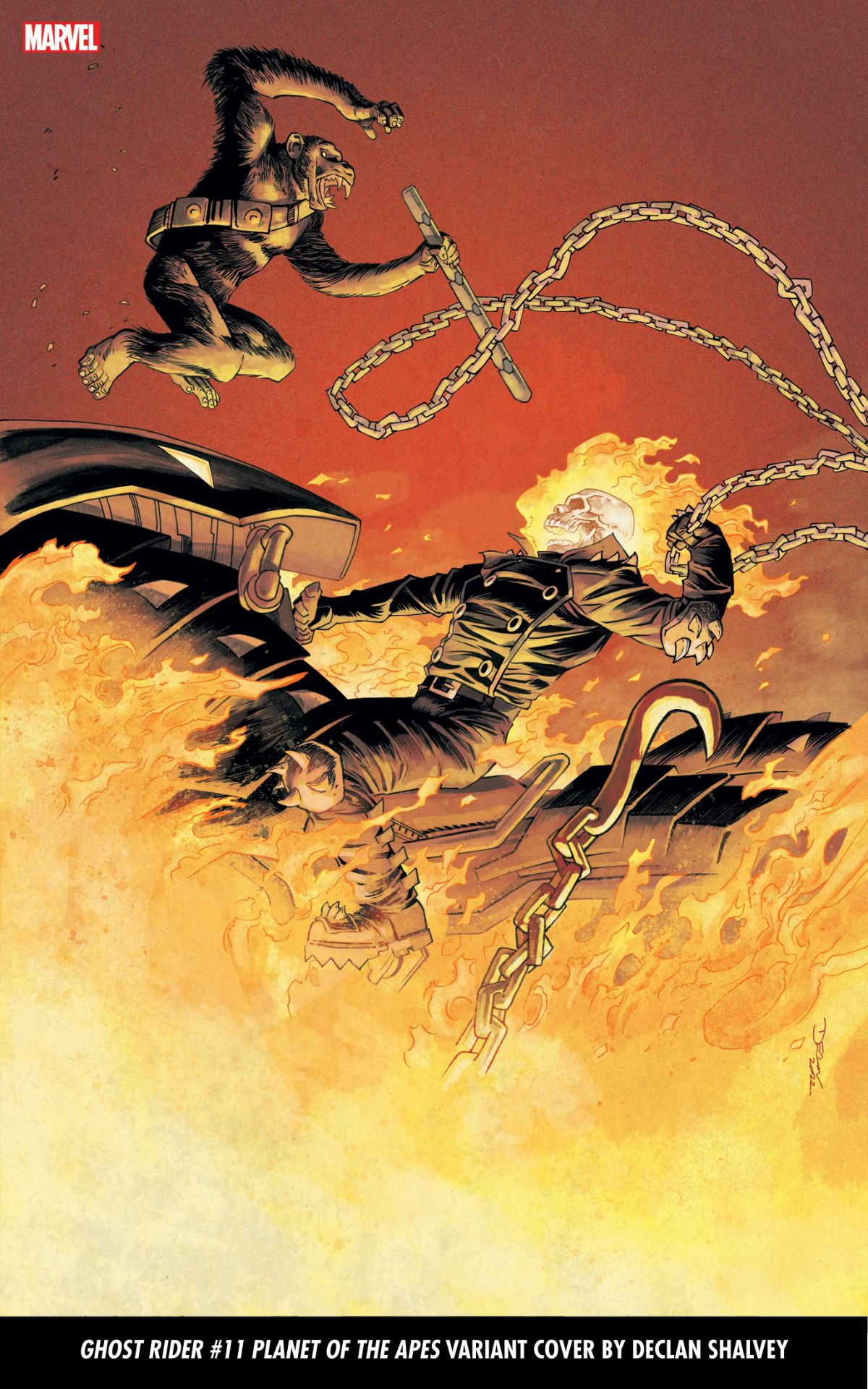 Planet of the Apes Marvel variant cover