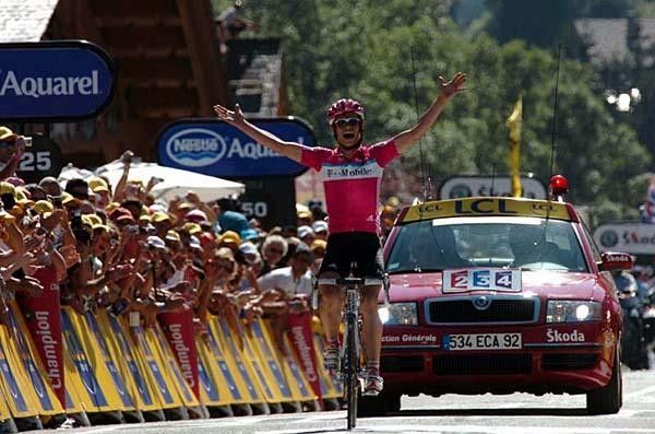 The German gets his first Tour stage win.