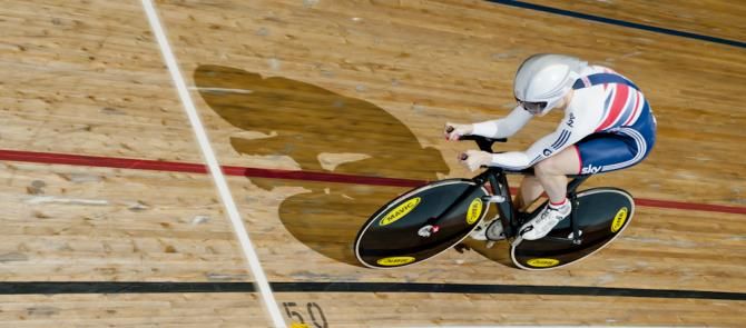 Jo Rowsell tops the Women's Pursuit Qualification