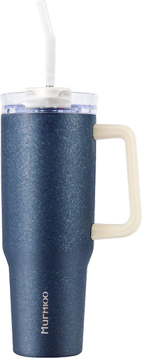 4. Murmioo 40 oz. Tumbler with Handle and Straw | Was $28.98, now $22.98 (save $7)