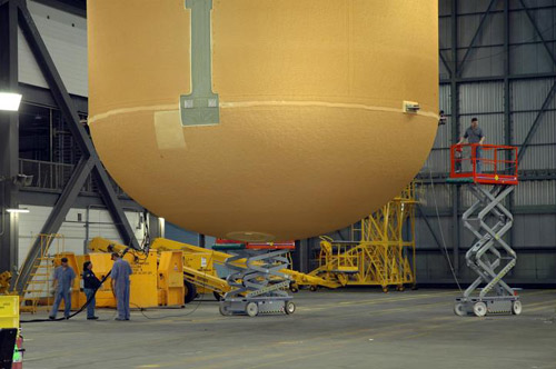 NASA Set for Shuttle Fuel Tank Repair