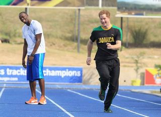 Prince Harry & Usain Bolt