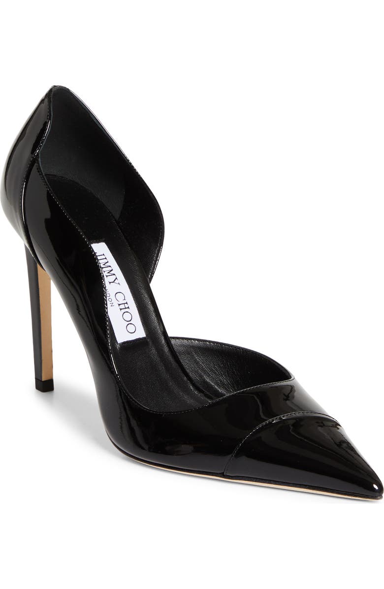 Brigitte Pointed Toe Half D'orsay Pump