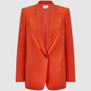 Reiss single-breasted suit blazer