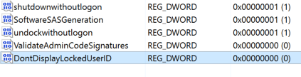 regedit new dword2