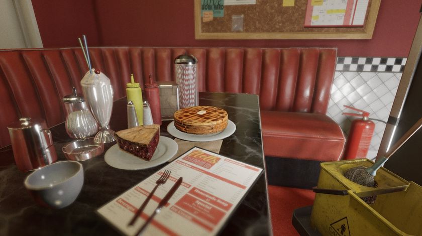 The new Phasmophobia map, Nell&#039;s Diner