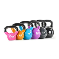 Gipara Coloured Vinyl Kettlebell - from £24.99