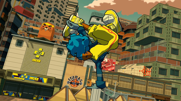  Bomb Rush Cyberfunk is an indie ode to Jet Set Radio, with the original composer 