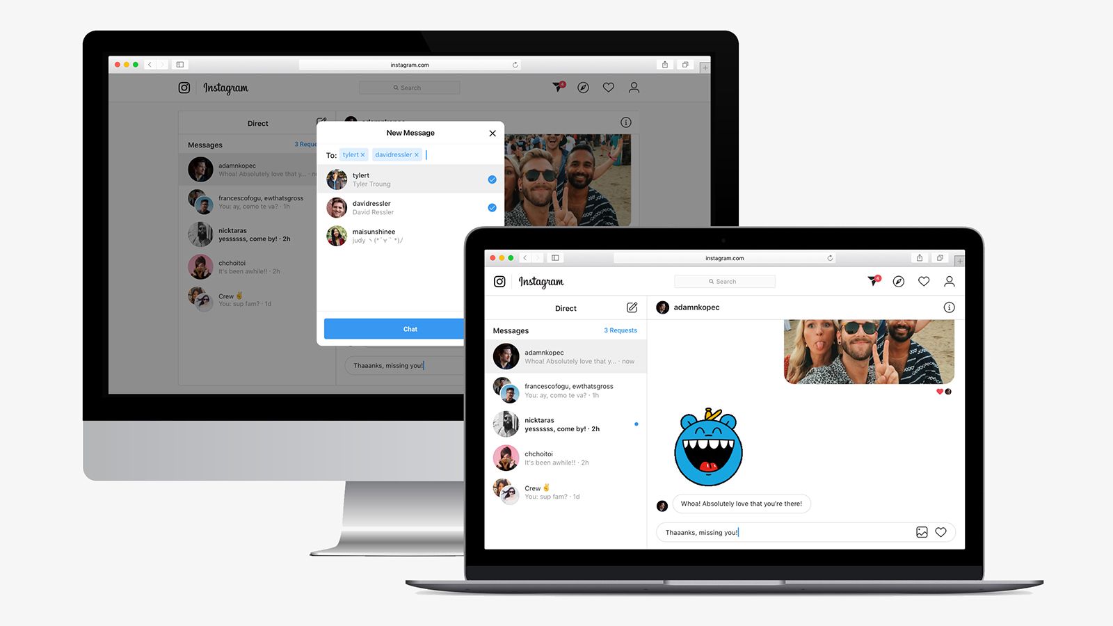 You can now get at your Instagram DMs on the web TechRadar
