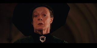 Maggie Smith in Harry Potter.