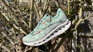 On Cloudsurfer running shoe in branches