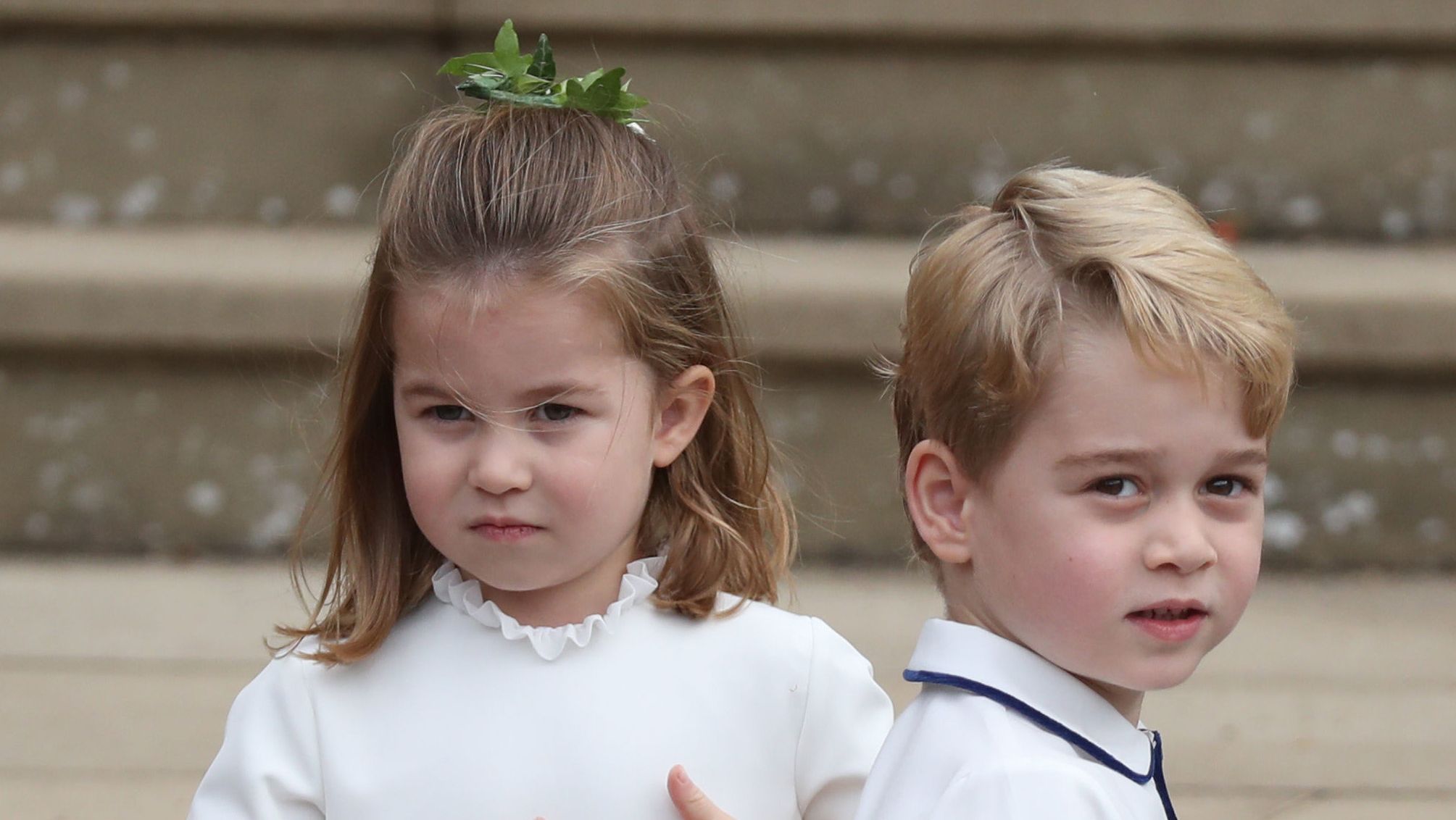 Princess Charlotte & Prince George Get Their Own Table at the Queen's ...
