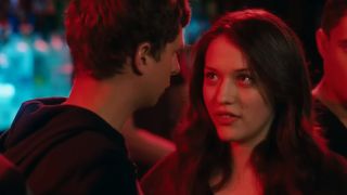 Kat Dennings looking into Michael Cera's eyes in Nick And Nora's Infinite Playlist