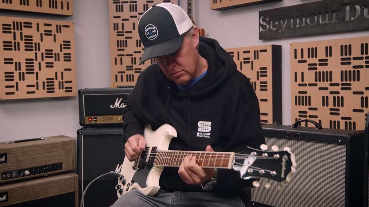 Joe Bonamassa demos his new signature Pawnshop Special P-90 pickups from Seymour Duncan.