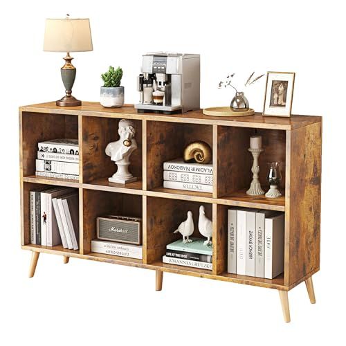 8-Cube Retro Bookshelf 