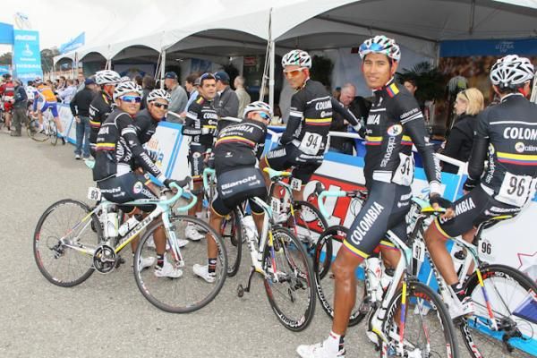 The Colombians made a go of it in the Santa Cruz Mountains, but could not defeat Peter Sagan.