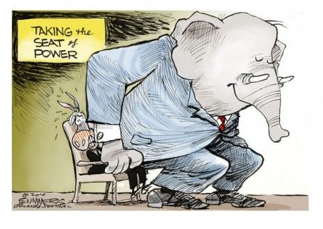 The GOP gets comfy