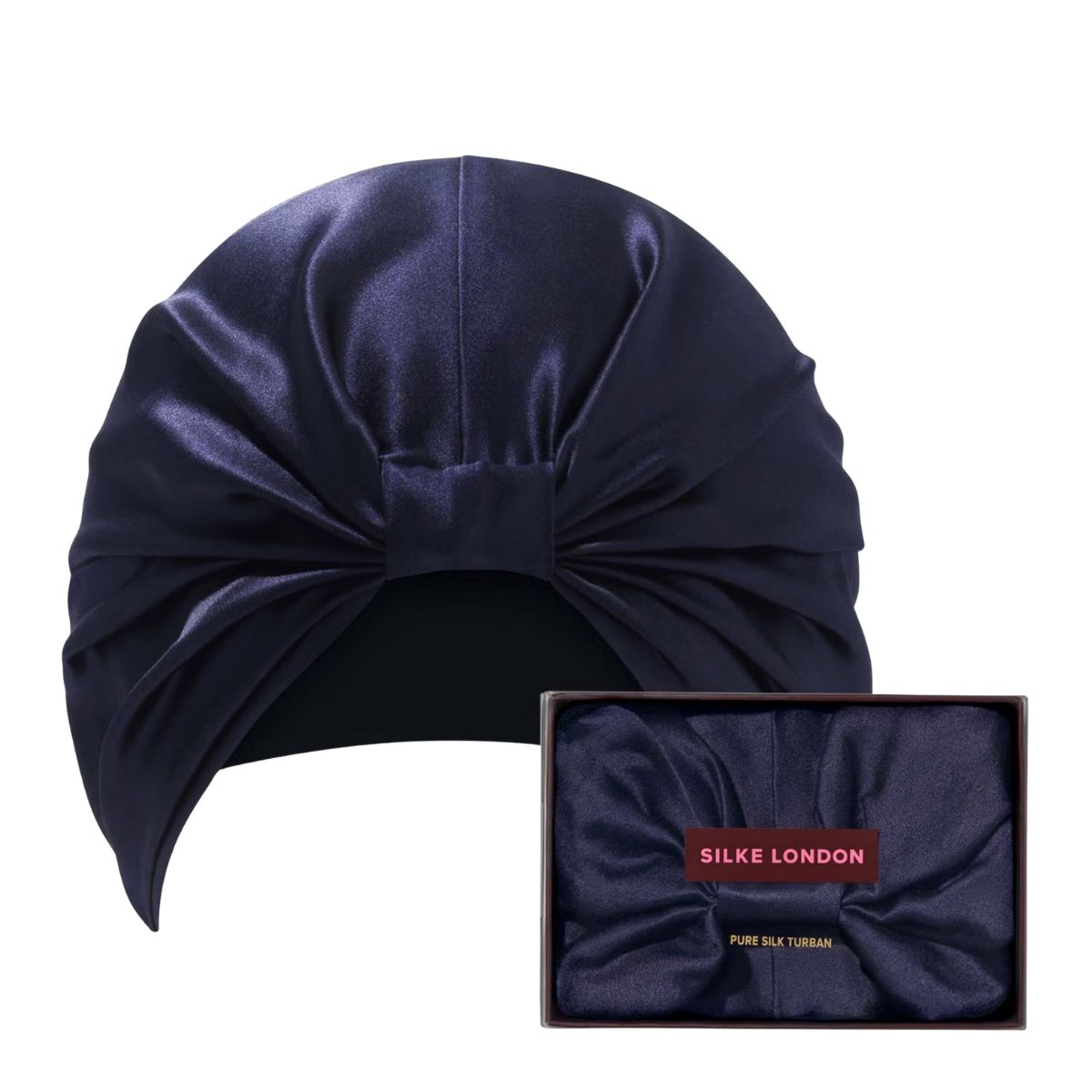 Silke Hair Wrap The Kate Navy