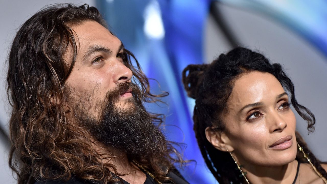 Jason Momoa and Lisa Bonet attend the premiere of Warner Bros. Pictures&#039; &#039;Aquaman&#039; at TCL Chinese Theatre on December 12, 2018 in Hollywood, California.