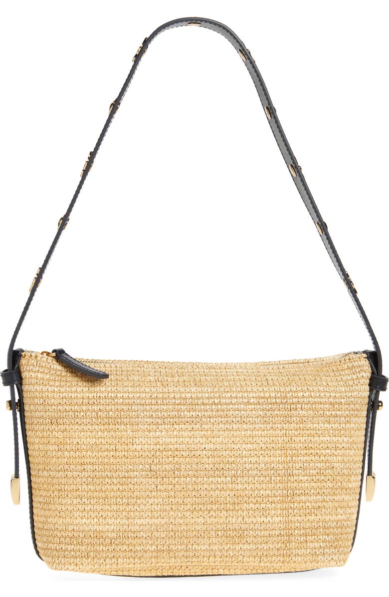 Woven Straw Shoulder Bag