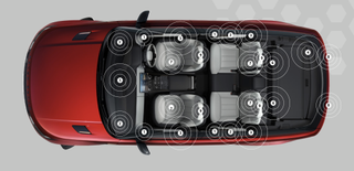 Range Rover 2022 Meridian sound system