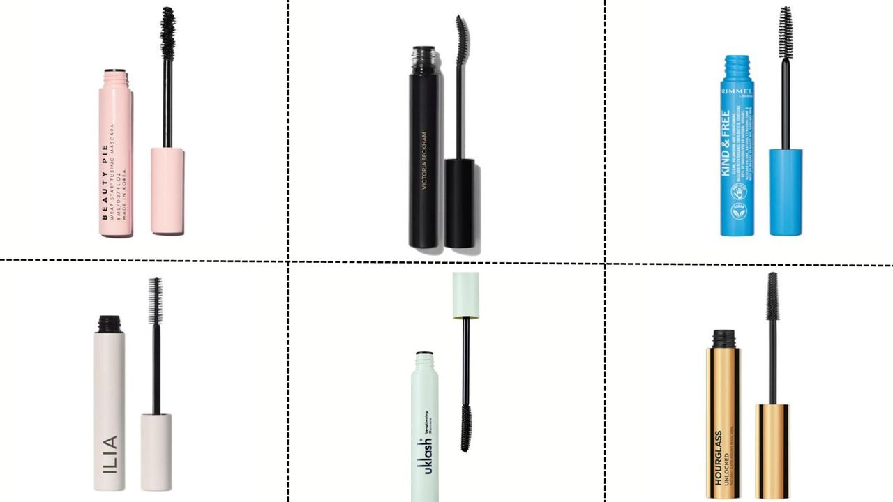 best mascaras for sensitive eyes - a layout of the entire list of the recommended mascaras