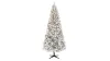 7.5 ft Wesley Long Needle Pine Flocked Slim LED Pre-Lit Tree