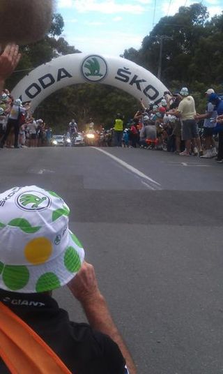 Stage 2 - Tour Down Under turns upside down on brilliant day for UniSA's Clarke