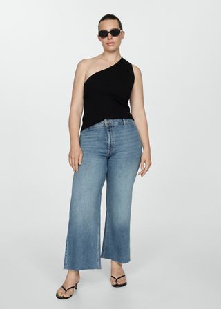 Catherin High-Rise Culotte Jeans